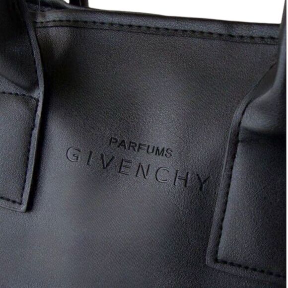Givenchy Black Novelty Tote and Pouch - Picture 7 of 8